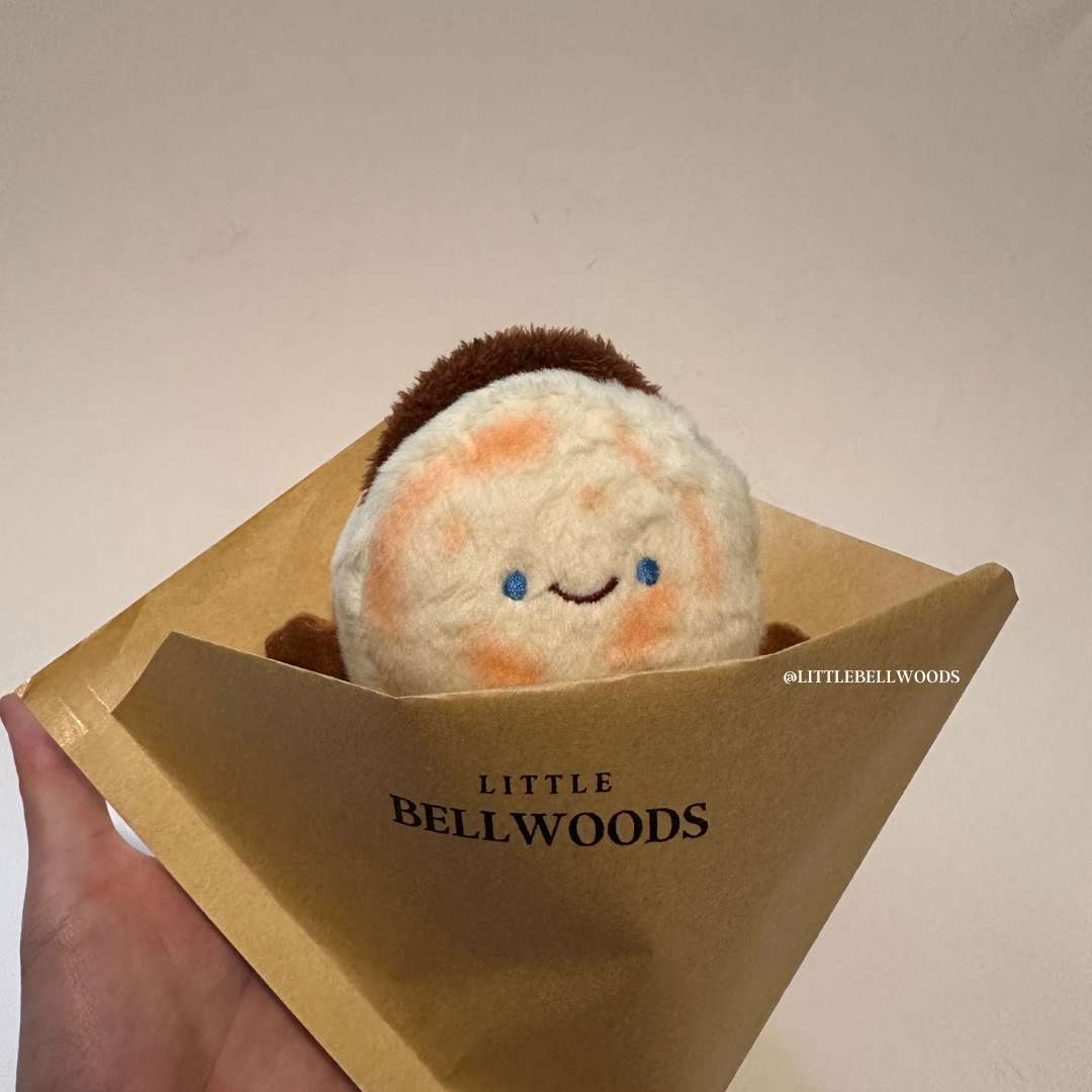 Chinese Burger (Roujiamo) Plush Keychain