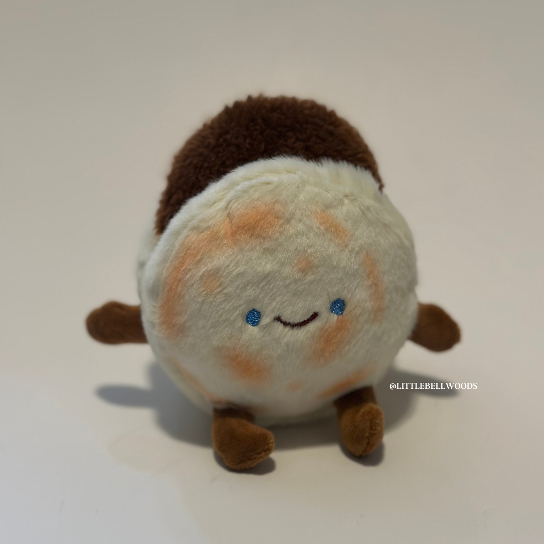 Chinese Burger (Roujiamo) Plush Keychain