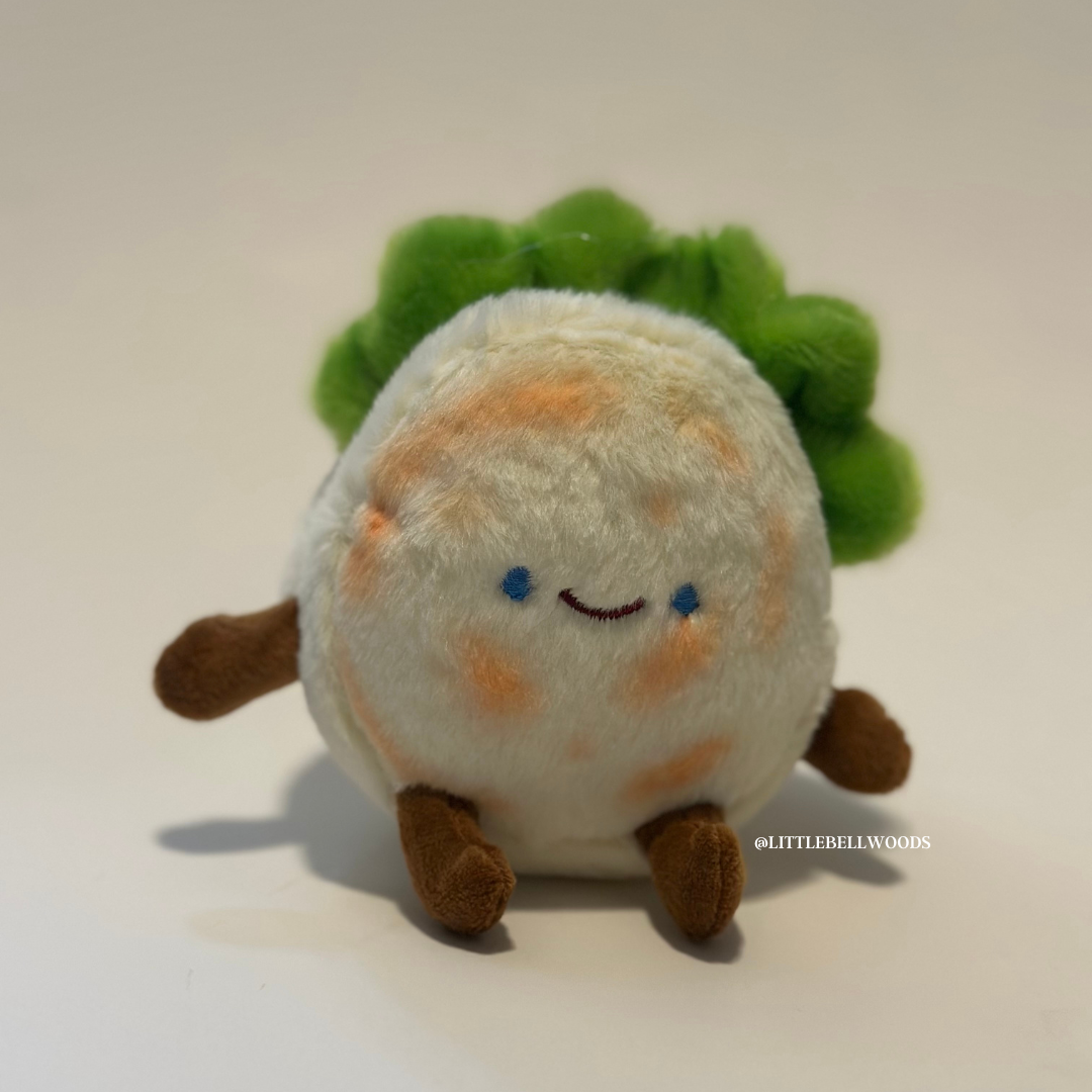 Chinese Burger (Roujiamo) Plush Keychain