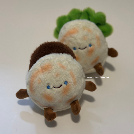 Chinese Burger (Roujiamo) Plush Keychain