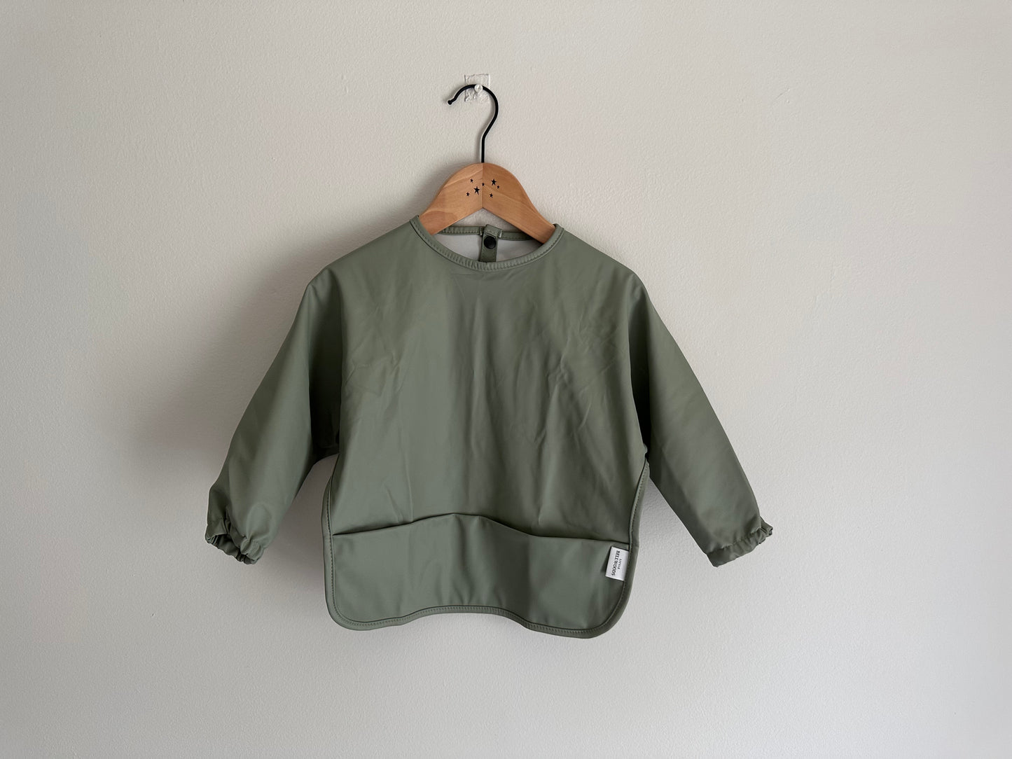 Long Sleeve Waterproof Bib - Sage_Green